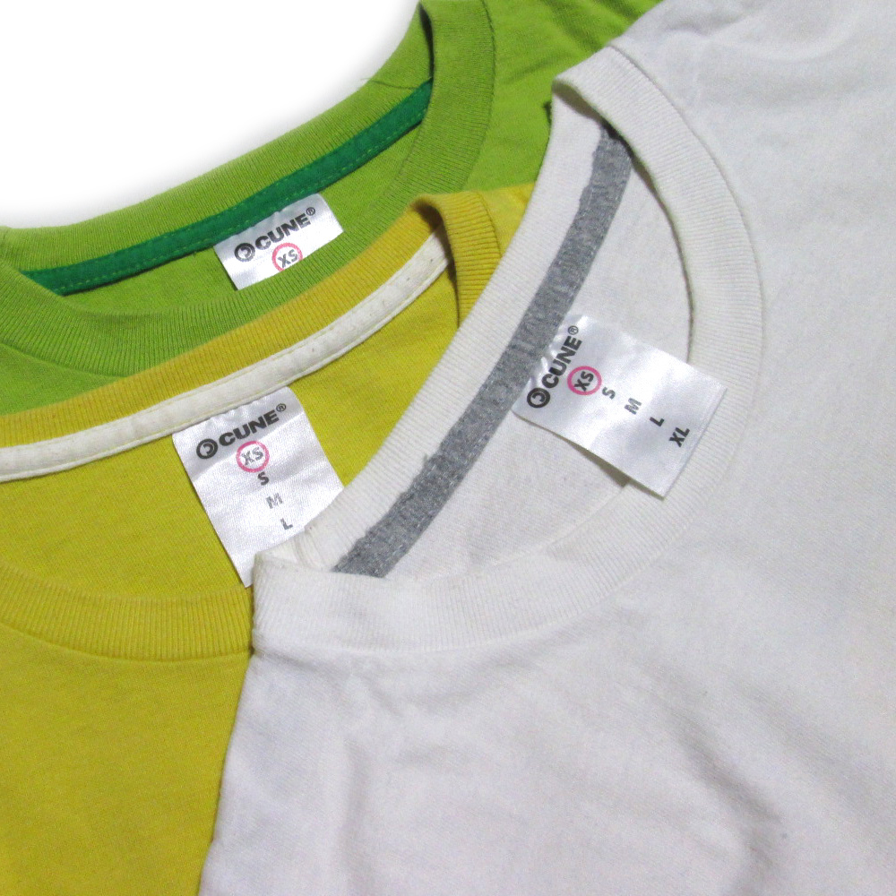 CUNE　キューン　「XS」 Tシャツ 3枚セット 136010-q_画像5