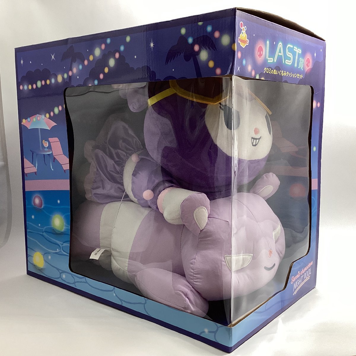 保障できる 未開封 HAPPYくじ W約40cm クッション W約35cm ぬいぐるみ クロミのぬいぐるみクッションセット LAST賞 NIGHTPOOL characters Sanrio その他 保障できる 未開封 HAPPYくじ W約40cm クッション W約35cm ぬいぐるみ クロミのぬいぐるみクッションセット LAST賞 NIGHTPOOL characters Sanrio その他