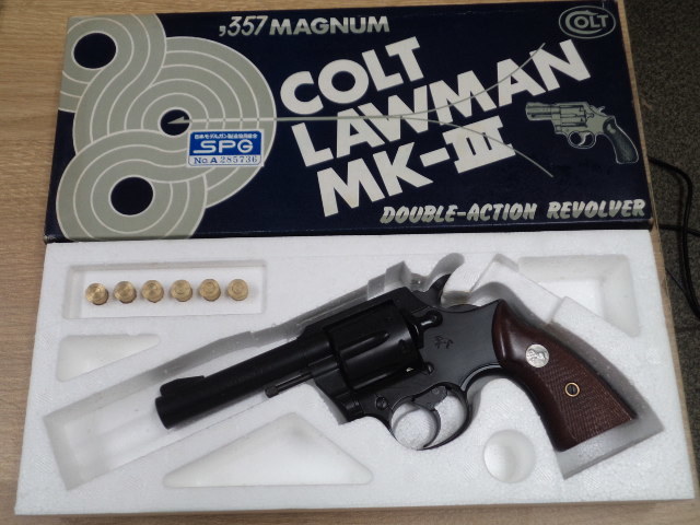 コクサイ モデルガン 357 MAGNUM COLT LAWMAN MK－3 金属モデルガン-