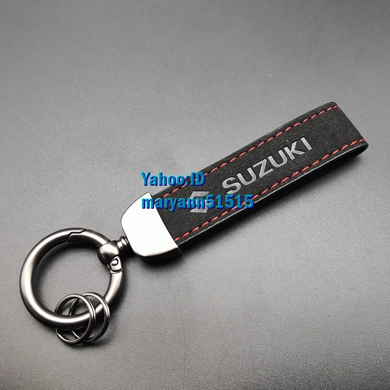 SUZUKI замша кожа брелок для ключа ключ цепной венец Suzuki Wagon R Swift Cross Be Spacia Jimny Alto Works 