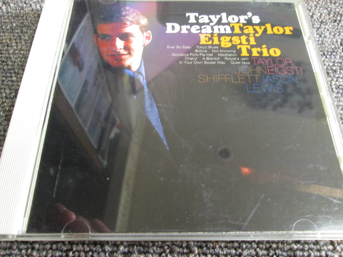 【送料無料】中古CD ★TAYLOR EIGSTI TRIO/TAYLOR'S DREAM ☆テイラー・アイグスティ DIW-624の画像1