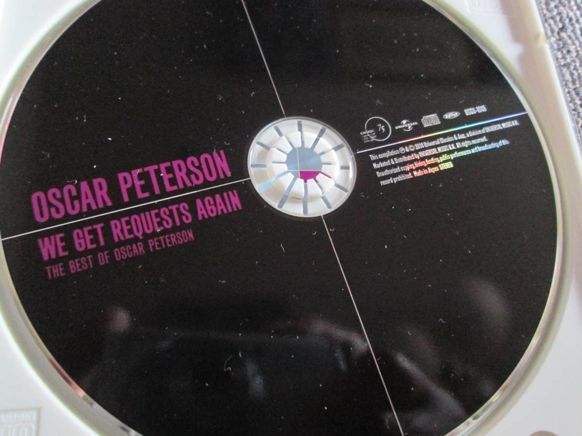 【送料無料】中古CD ★OSCAR PETERSON/We Get Requests Again, The Best Of Oscar Peterson ☆オスカー・ピーターソン UCCU-1010_画像4