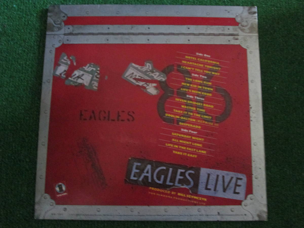 【送料無料】中古レコード ★ EAGLES/EAGLES LIVE ☆イーグルス US盤 2LP　BB-705_画像2
