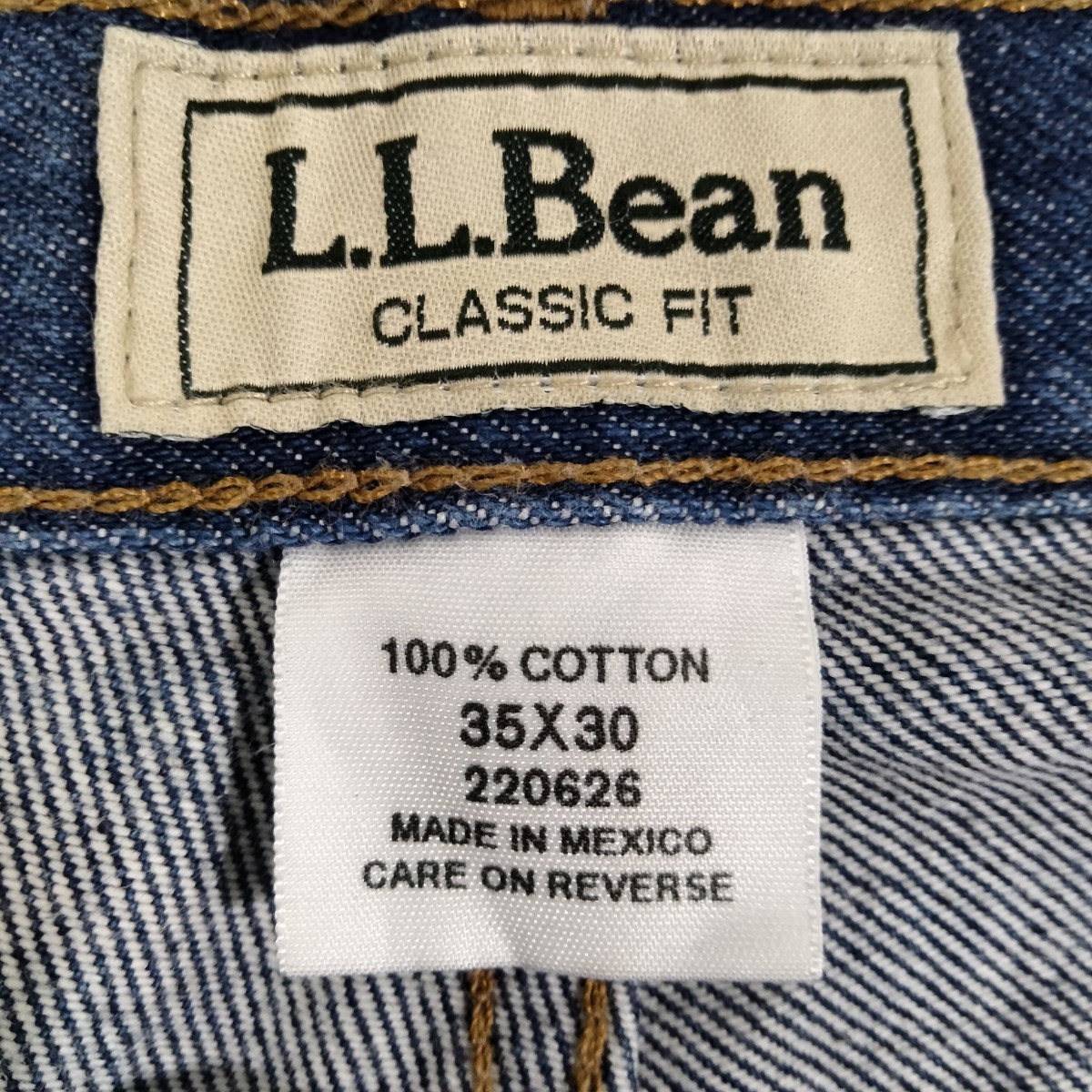 L.L Bean　エルエルビーン　 Double L Jeans Classic　5ポケット　デニム　ジーンズ　Denim　リラックス　35x30 ゆったり　LLBEAN LLビーン_画像5