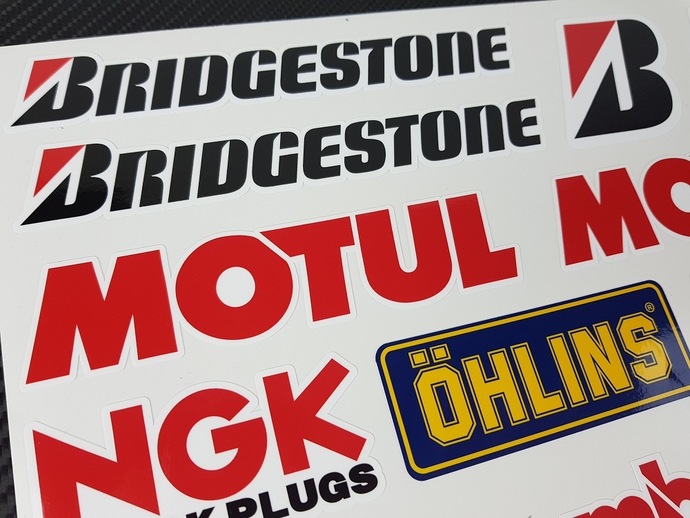 MOTUL RK OHLINS Ohlins モチュール オーリンズ ステッカー デカール セット_画像2