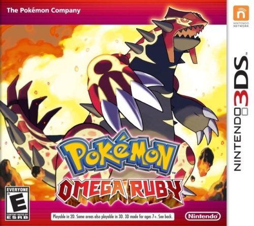  abroad limitation version overseas edition Nintendo 3DS Pocket Monster Omega ruby Pokemon Omega Ruby
