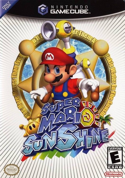 海外限定版 海外版 ゲームキューブ スーパーマリオ・サンシャイン Super Mario Sunshine Game Cube