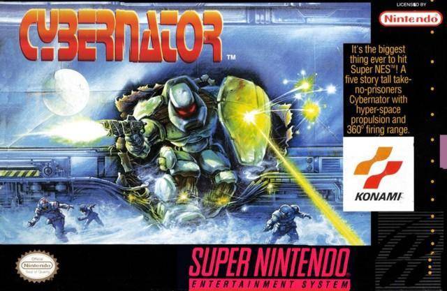 ★送料無料★北米版 スーパーファミコン SNES Cybernator 重装機兵ヴァルケン