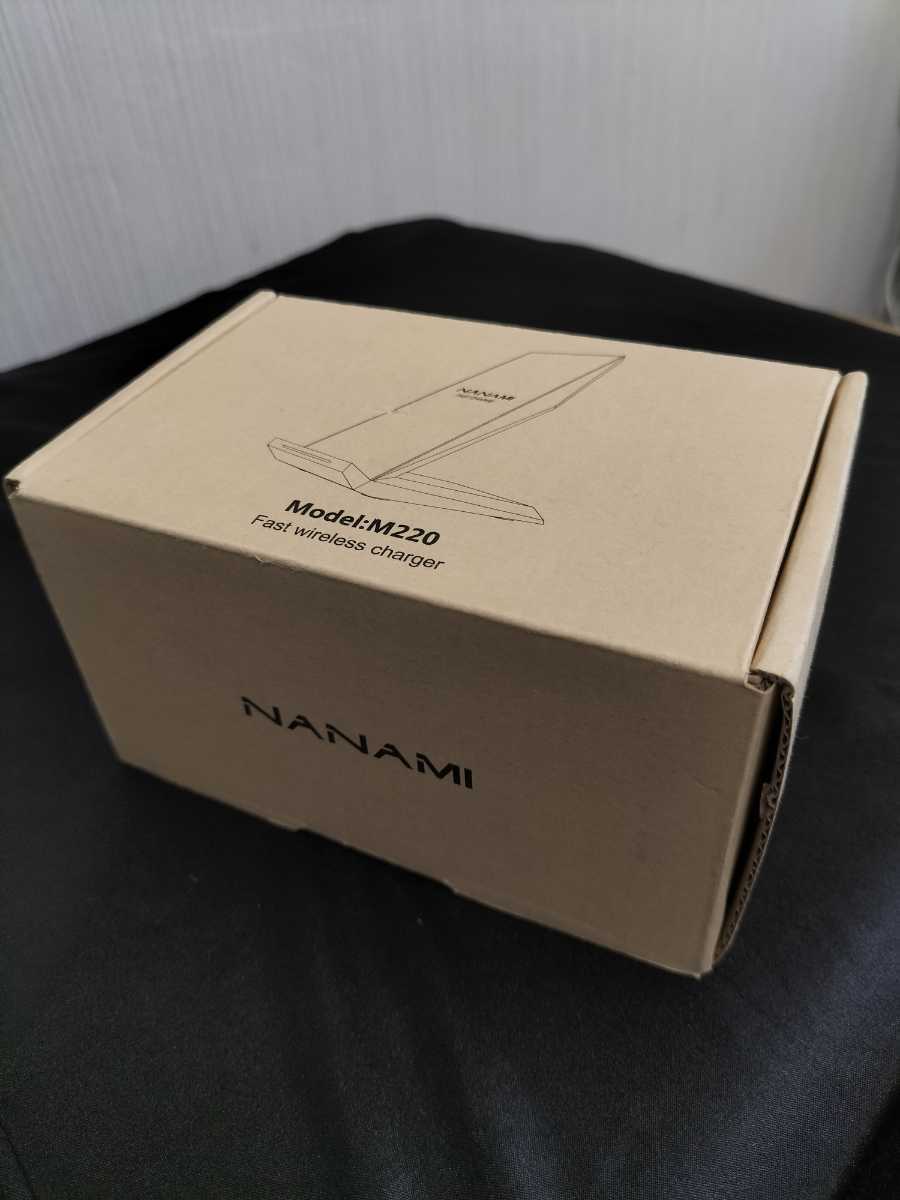 ☆2台入り☆ NANAMI ワイヤレス充電器 (改善版) 置くだけ充電 USB Type-Cポート搭載 7.5W/10W/15W Qi認証 新品 未使用品 全国即日発送_画像3