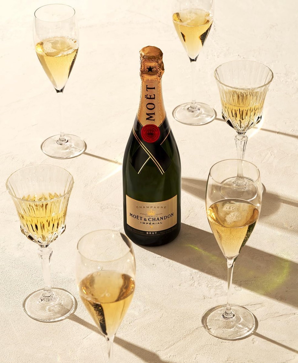  Mot & Chandon モエ・エ・シャンドン アンペリアル ギフトボックス入り [ スパークリング 辛口 フランス 750ml ] 未開栓 倉庫保管_画像2