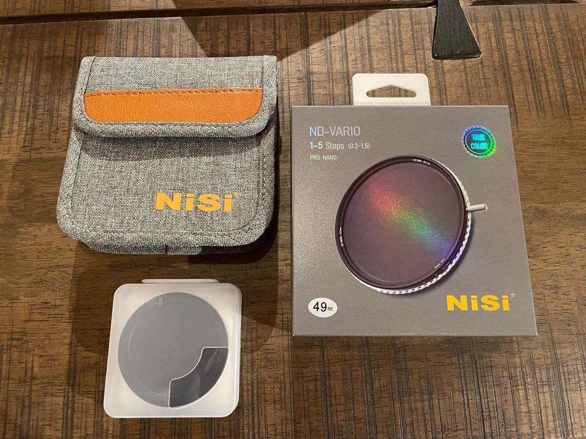 開封済み新品 】 NiSi 可変NDフィルター TRUE COLOR 49mm|PayPayフリマ