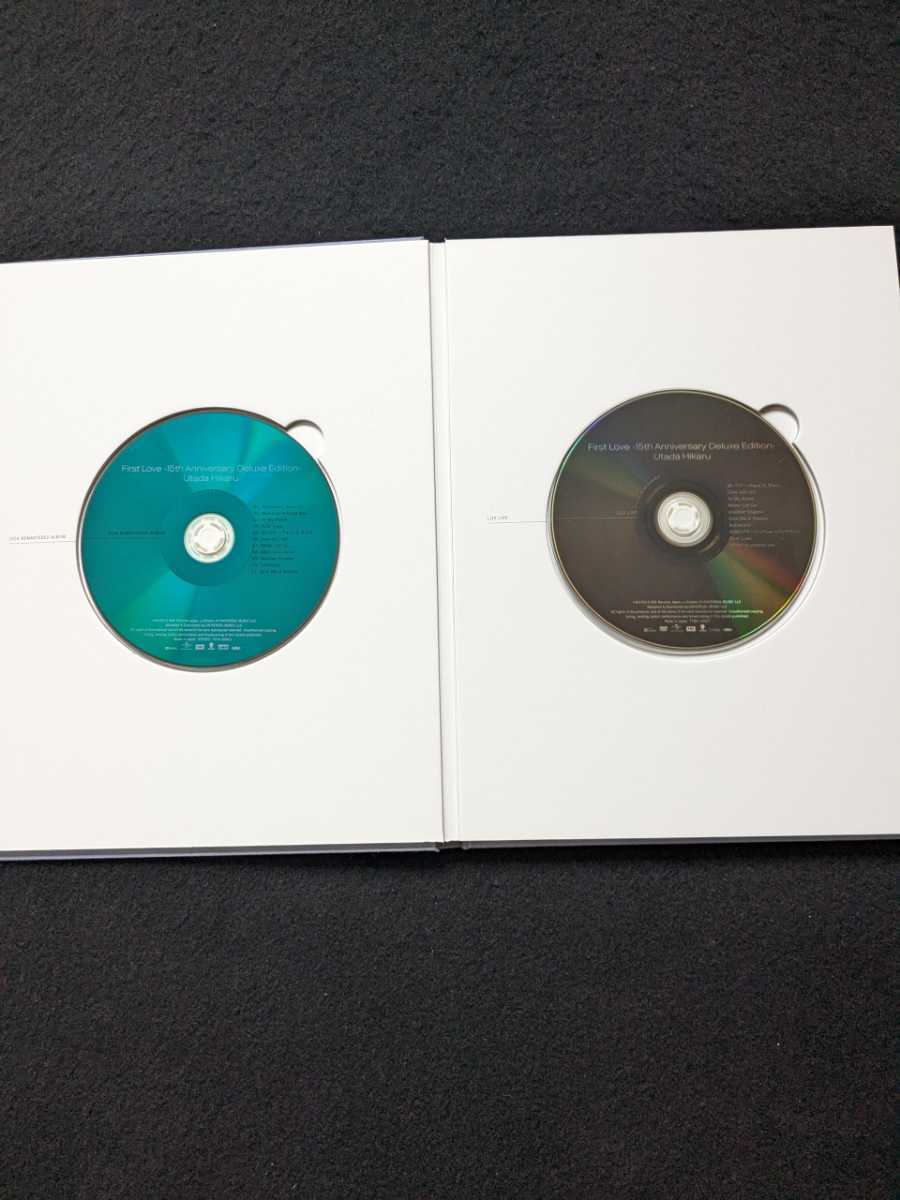宇多田ヒカル　アルバム　First Love 15th Anniversary Deluxe Edition　完全生産限定　プラチナSHM-CD　Automatic　LIVE DVD　直筆歌詞_画像3