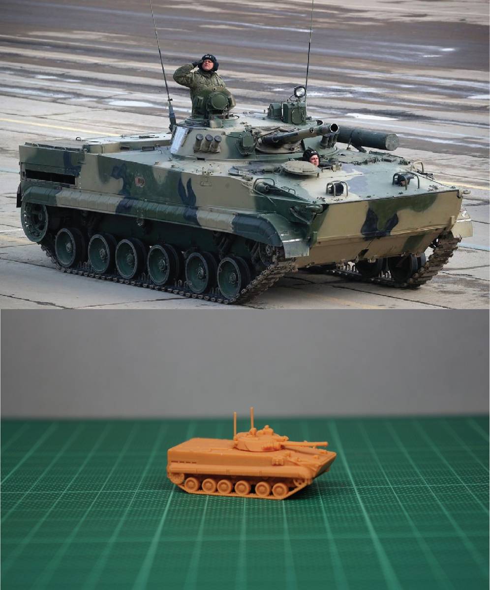 1/144 未組立 Russian BMP-3 Infantry Fighting Vehicle Resin Kit (S2710)_画像1