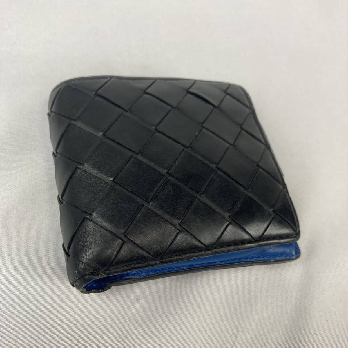 定価約9万 ボッテガ ヴェネタ 折り財布 二つ折り財布 マキシイントレ