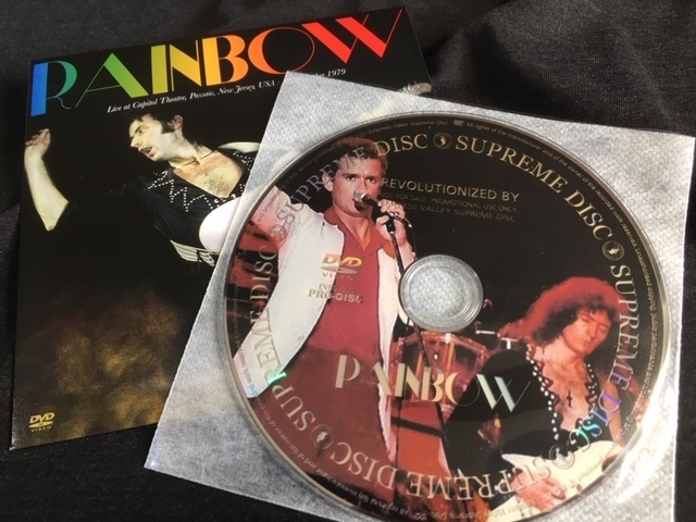 Empress Valley ★ Rainbow -「Live In Passaic 1979 Color Version」プレスDVDペーパースリーブ_画像3