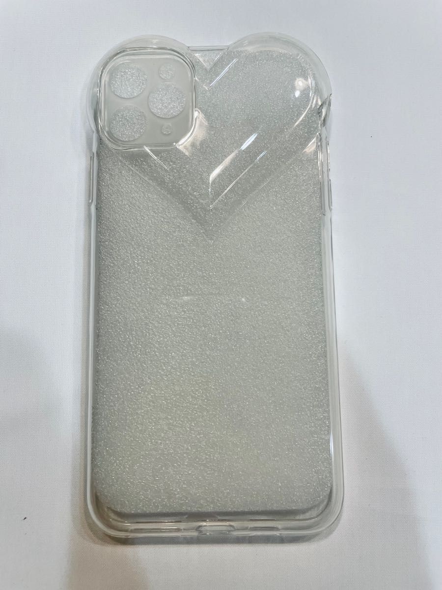 iPhone12Proケース スマホケース ハート 韓国 クリア 透明 可愛い アイフォーン12pro おしゃれ かわいい