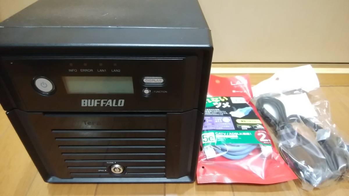 【人気急上昇】 【送料込】Buffalo TeraStation (4TB仕様) TS-5200D NAS NAS