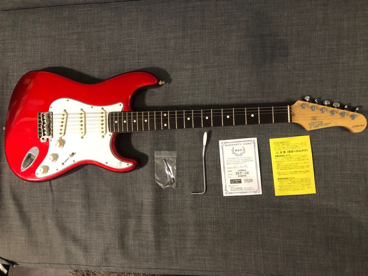 FUJIGEN FGN JST-5R フジゲン 2012年製 フレイムネック ストラト FUJIGEN FGN JST-5R フジゲン 2012年製 フレイムネック ストラト