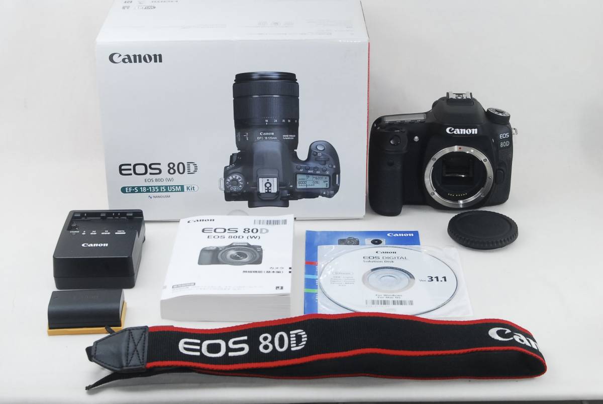 最新作売れ筋が満載 ☆新品級☆CANON キャノン EOS 80D ボディ 元箱