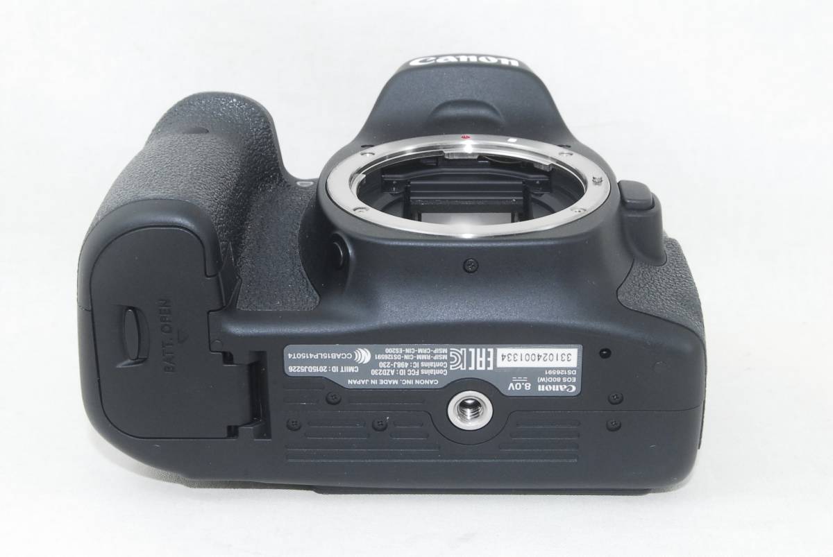 新品級 CANON キャノン EOS 80D ボディ 元箱付き|Yahoo!フリマ(旧