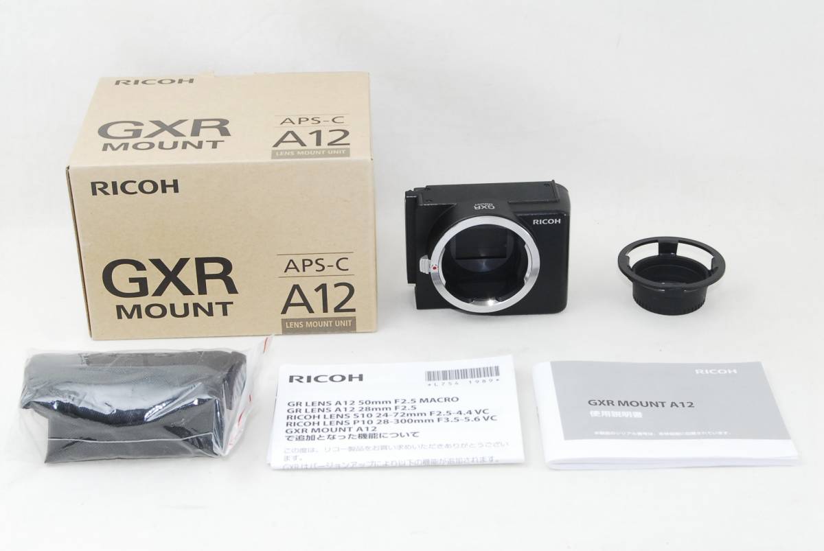 良品 RICOH GXR A12 MOUNT リコー ライカMマウント レンズマウント