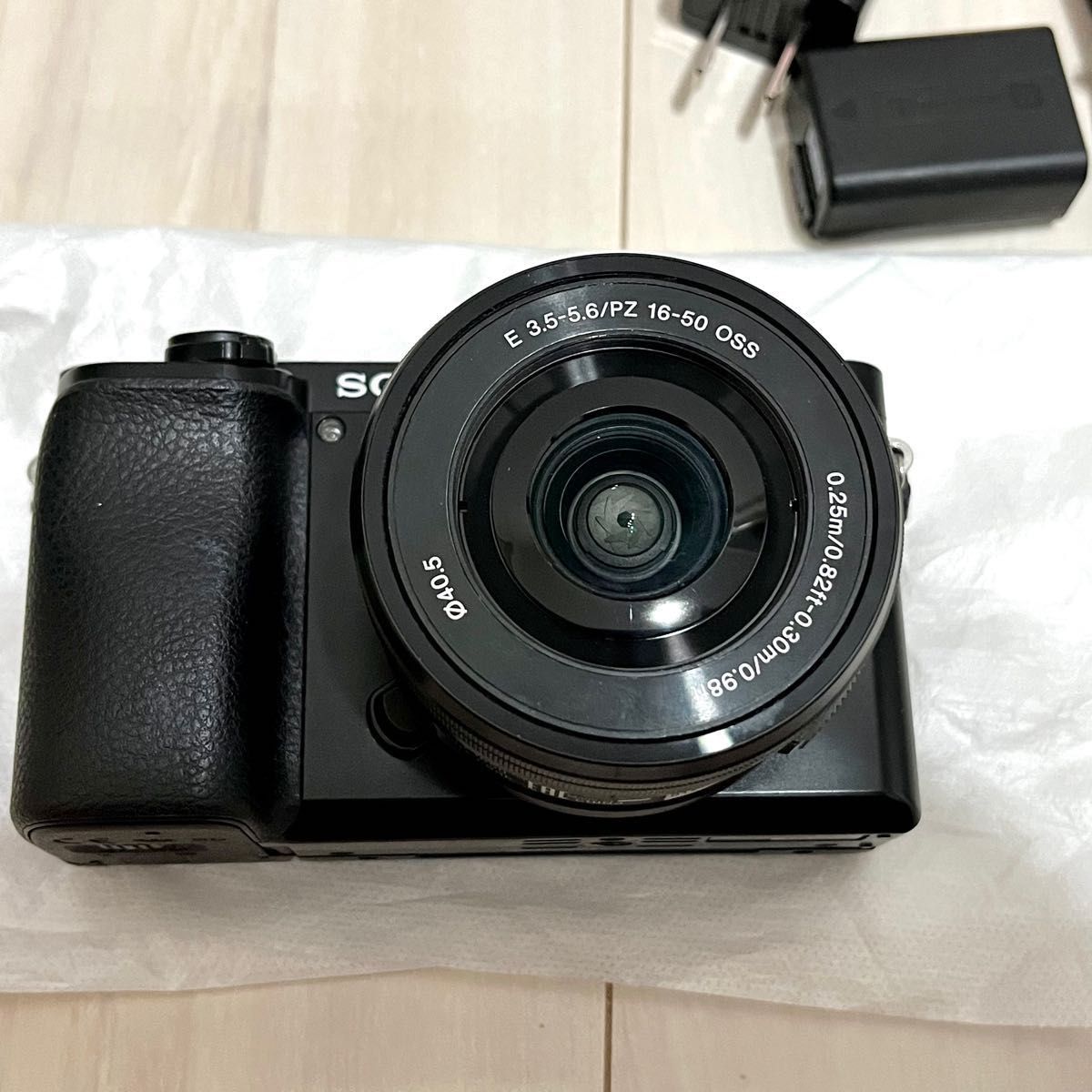 美品 α6100 ILCE-6100Y 標準ズームレンズキット ブラック|Yahoo