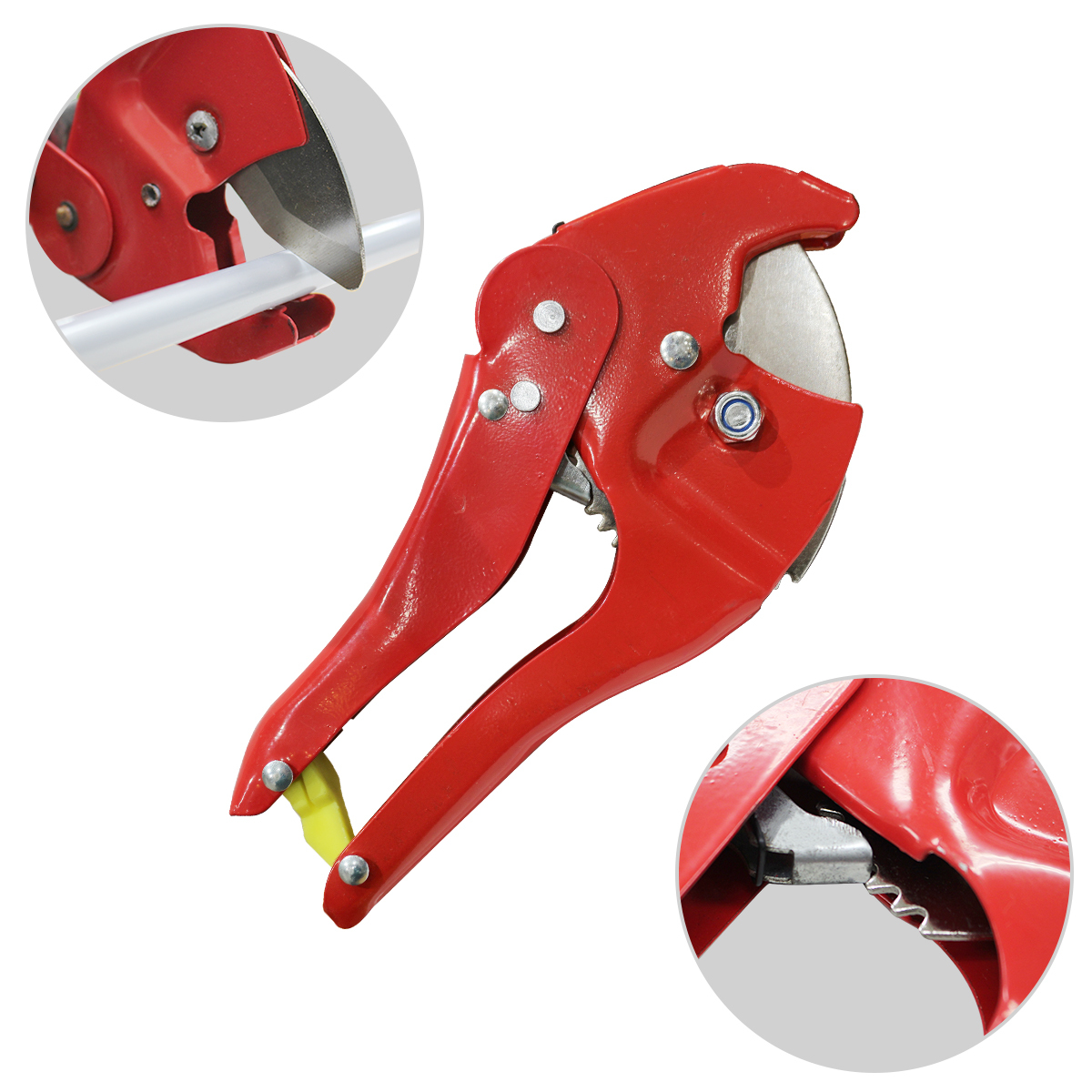  ratchet type PVC tube cutter PVC cutter pipe cutter stopper attaching piping processing 32mm correspondence embi cutter PVC cutter 