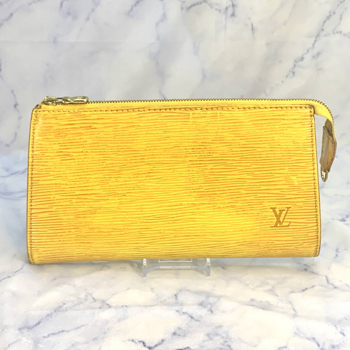 ルイ・ヴィトン　ポシェット アクセソワール　ハンドポーチ　ハンドバッグ　エピ　黄　イエロー　M52949　LOUIS VUITTON ルイヴィトン_画像2