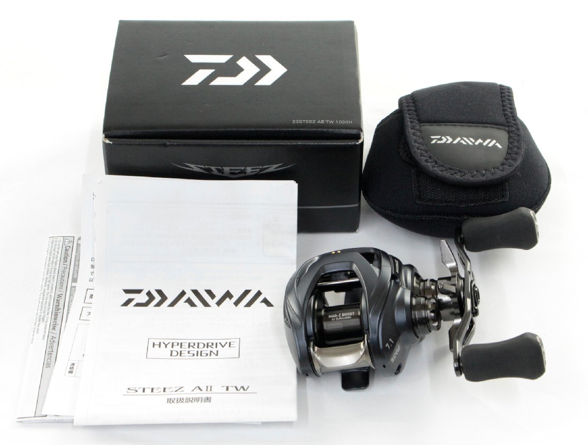 ○【中古品】DAIWA 23スティーズA2 TW 1000H ベイトリール STEEZ AⅡ