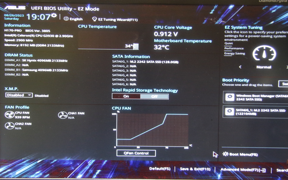 ASUS H170-PRO LGA1151　動作確認済み_画像4