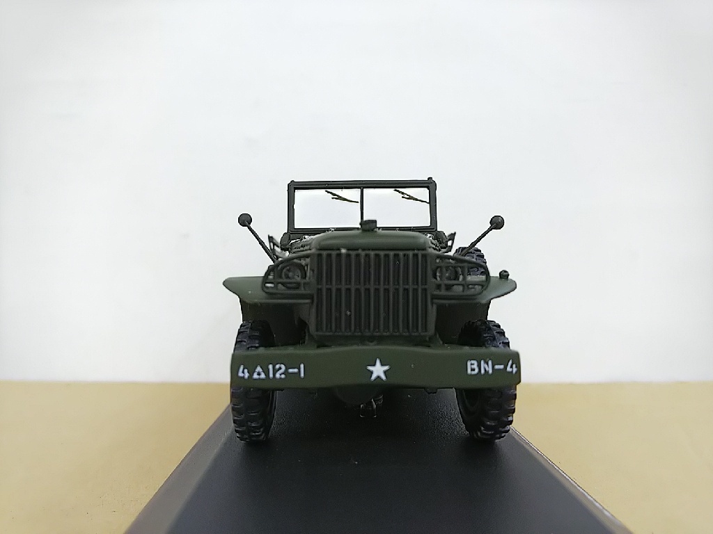 ■ SUN STARサンスター 1/43 11046 DODGE WC51 WEAPONS CARRIER U.S.ARMY OPEN アメリカ陸軍 軍用車 モデルミニカー_画像2