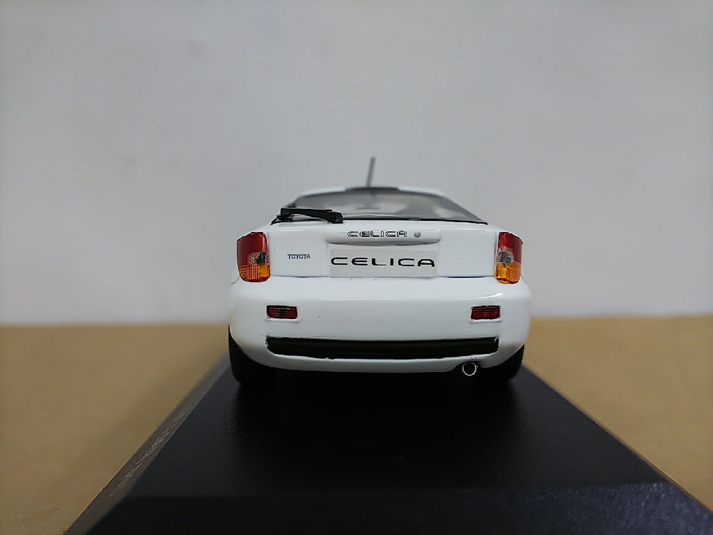 ■トヨタ特注品 PMA MINICHAMPSミニチャンプス 1/43 Toyota Celica 白 トヨタセリカ モデルミニカーの画像3