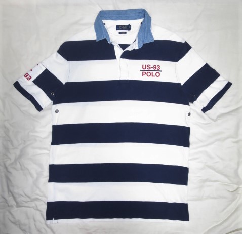 POLO RALPH LAUREN ポロラルフローレン ポロシャツ ラガーシャツ M 