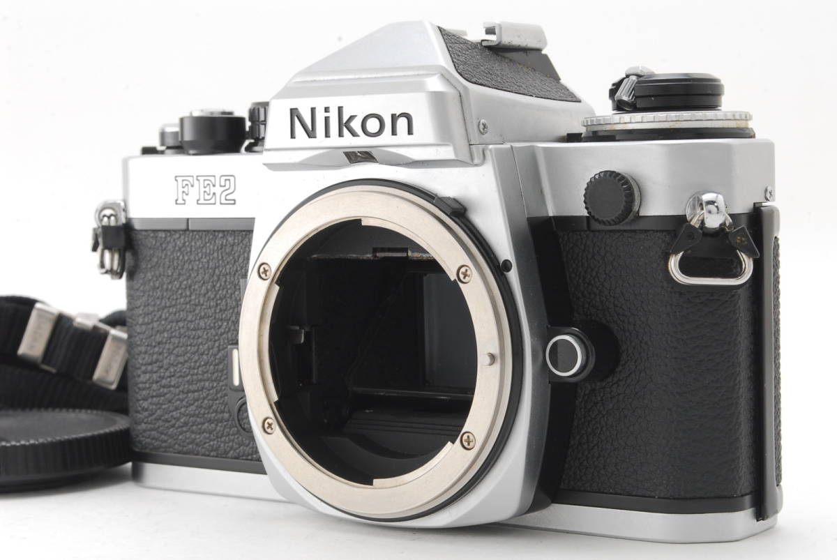 世界的に [AB品]Nikon FE2☆メーターOK☆絶好調☆シルバー☆ボディ