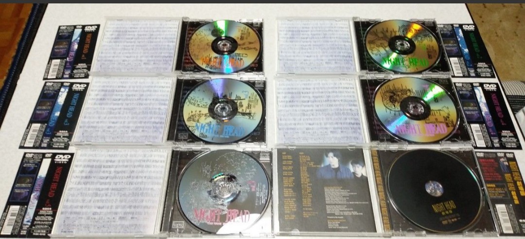 本命ギフト DVD-BOX ナイトヘッド HEAD NIGHT TVドラマ版 全6枚 劇場版