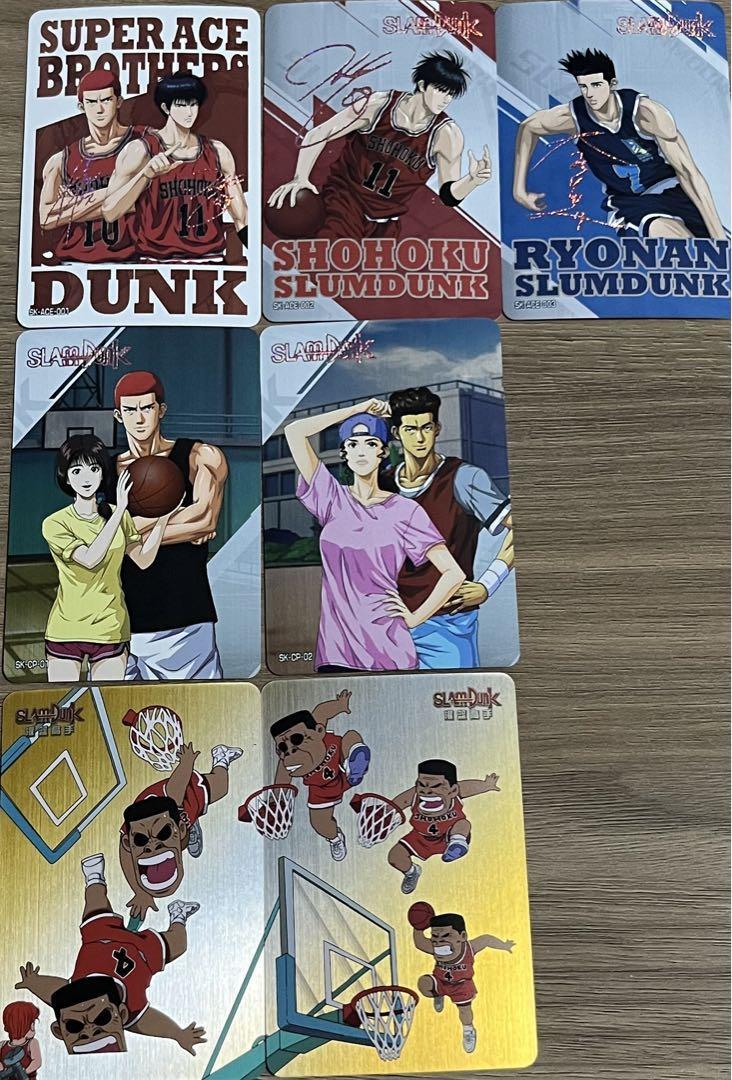 ☆即決☆ スラムダンク SLAM DUNK 桜木花道 流川楓 三井寿 12 カード カードダス バスケ_画像1