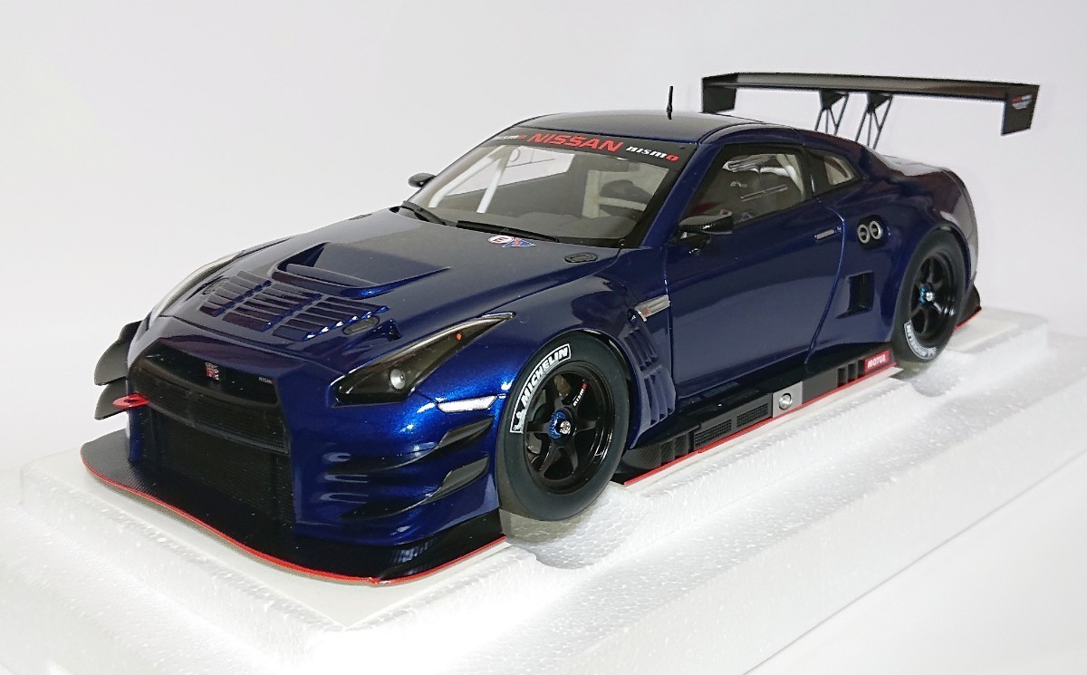 日本限定モデル】 NISSAN ブルーパール フレア オーロラ GT3 ニスモ GT