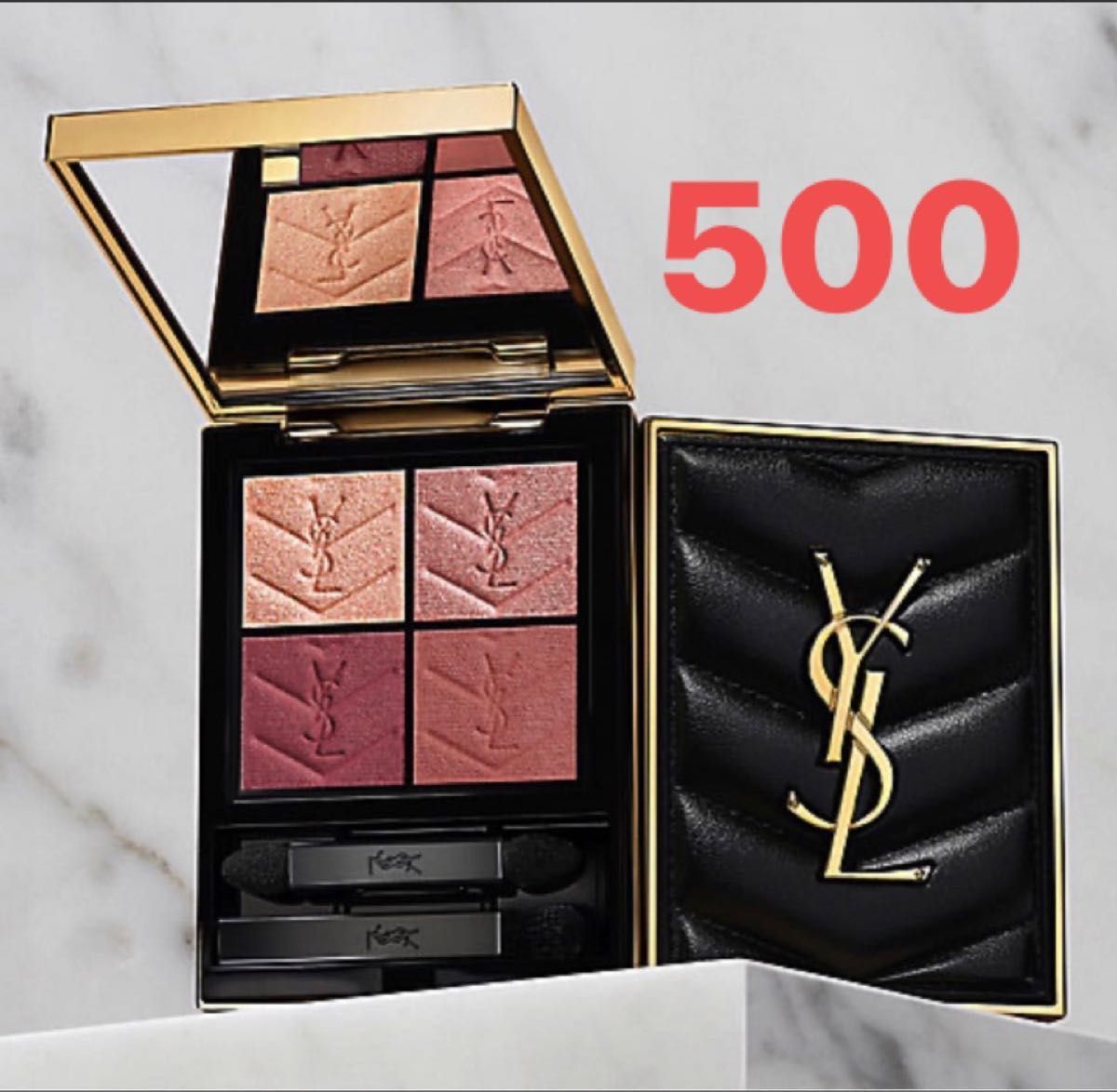 新品未使用 YSL イヴサンローラン クチュール ミニクラッチ 500 メディナグロウ 国内百貨店購入品 アイシャドウ