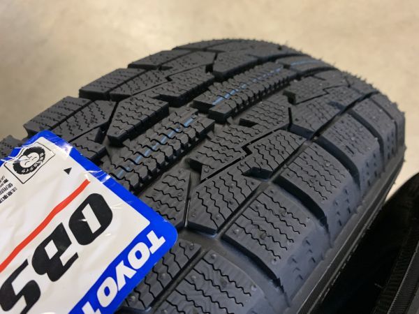 §【送料無料】日本製4本 即納! トーヨー TOYO OBSERVE GIZ 155/65R14(155/65-14)新品23年製 スタッドレス 冬 ダイハツ ウェイク/タント_画像4