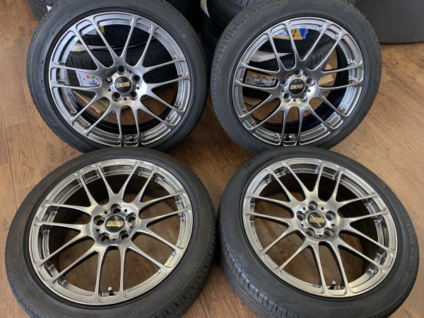 §決算SALE!BBS RE-L2 RE5010美品(17X7J+48 100-5H)セイバーリング 215/45R17(215/45-17)プリウス/カローラツーリング/CT/カローラスポーツの画像1