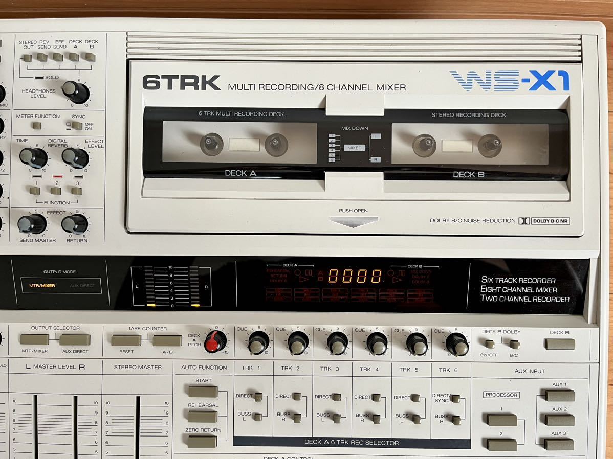 Yahoo!オークション - 完動品 SANSUI WS-X1 カセットMTR Yahoo!オークション - 完動品 SANSUI WS-X1 カセットMTR