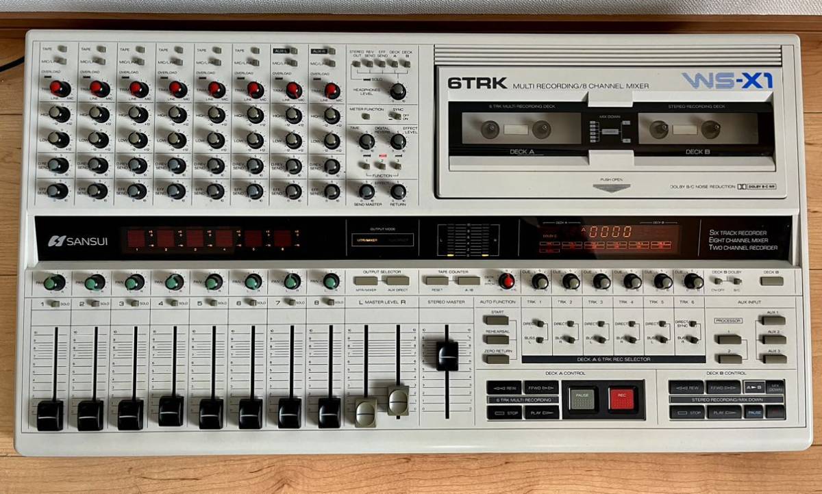Yahoo!オークション - 完動品 SANSUI WS-X1 カセットMTR Yahoo!オークション - 完動品 SANSUI WS-X1 カセットMTR