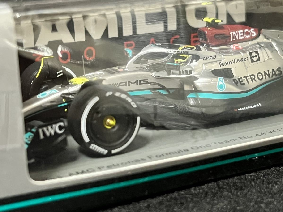 スパーク1/43 メルセデスW13 #44 L.ハミルトン 2022 フランスGP 2位 S8542 Mersedes-AMG W13 L.Hamilton_画像2