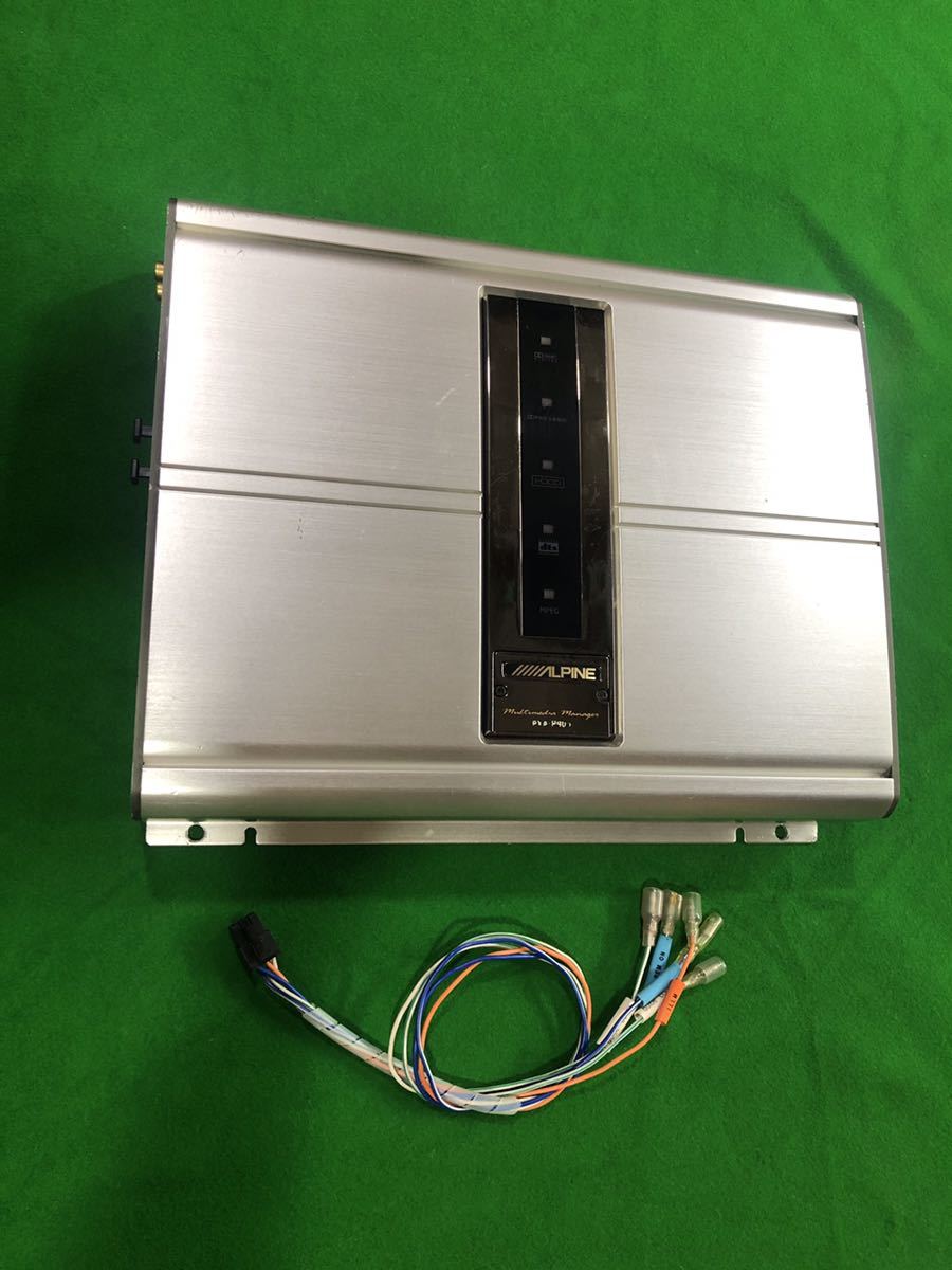 ALPINE アルパインPXA-H900 マルチメディアマネージャー作動確認 ALPINE アルパインPXA-H900 マルチメディアマネージャー作動確認