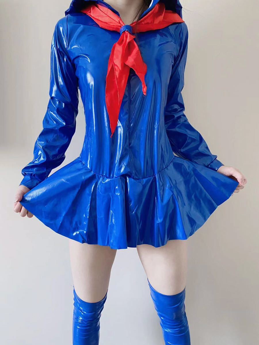 Amazon.co.jp: エナメルお姫様セーラー ブラック 半袖 光沢 Amazon.co.jp: エナメルお姫様セーラー ブラック 半袖 光沢