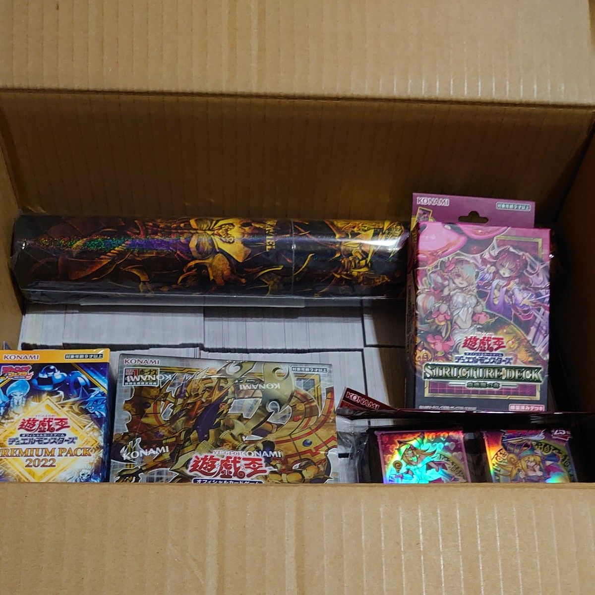 遊戯王大量日版ノーマル＆レア3000枚以上未開封BOX大量-