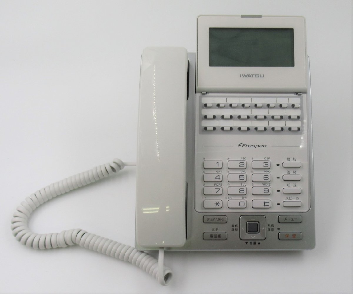 岩通 フレスペック/Frespec NW-12KT(WHT) 12ボタン電話機 18年製 DPY0023-