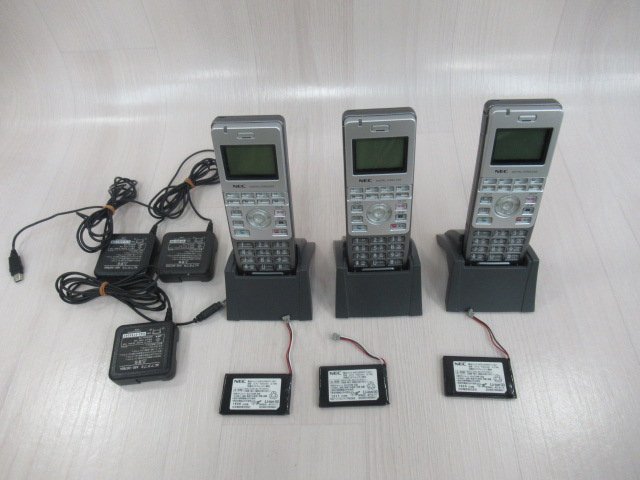 上質で快適 3台セット 美品 048※保証有 ΩSSK NEC IP3D-8PS デジタル