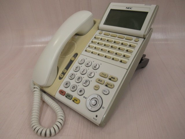 憧れの △ΩSSK 076※保証有 NEC Aspire X 24ボタンアナログ停電電話機