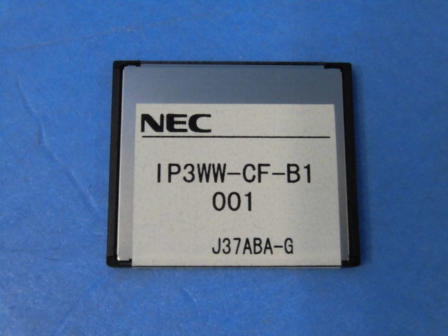 ▲ ・カ7708r) 保証有 NEC Aspire-X 長時間ボイスメール用CFカード IP3WW-CF-B1 001 MAX約120時間録音可 領収証発行可 同梱可